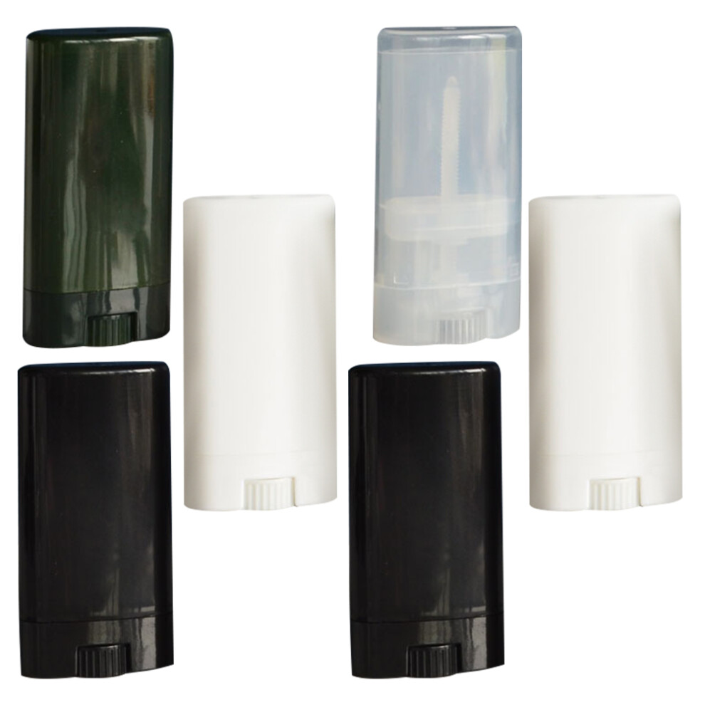 Iplusmile 6Pcs Tubes Deodorant Containers Lip Balm Tubes Empty