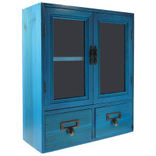 Unit Chest Of Drawers For Bedroom 36x31x12.4cm Blue