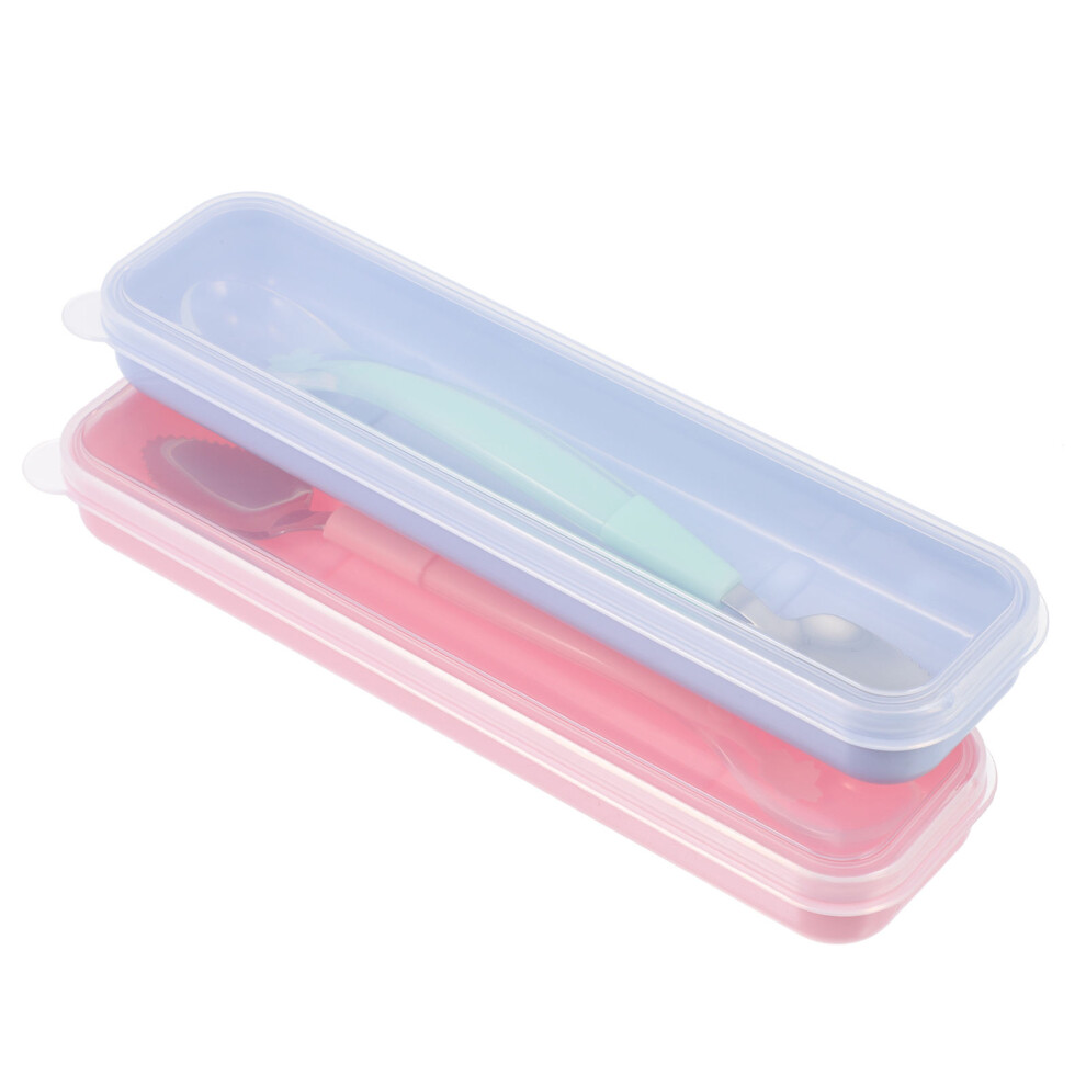 Artibetter Silicone Kitchen Spoons Practical 2Pcs