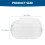 Anti-Splash Bathtub Transparent Small Animal Sand Hamster Container 2