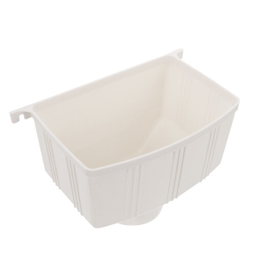 Worgeous House Foundations Rainwater Gutter Connector White Pvc 1pcs