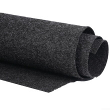 Speaker Fabric Cover, Sound Absorbing Felt Material, Dust-Proof Acoustic Cloth for Speakers, Gray