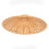 Raindrops 1set Trash Can Lid Round Design For Home Storage In Brown 7