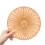 Raindrops 1set Trash Can Lid Round Design For Home Storage In Brown 10
