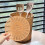Raindrops 1set Trash Can Lid Round Design For Home Storage In Brown 9