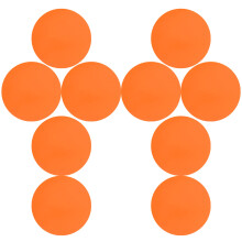 10Pcs Orange Pet Color Film Sheets Lightweight for Camera Spot Light