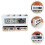 Unbranded  Double-Layer Coffee Case Wooden Maker Mug Rack Office White 5