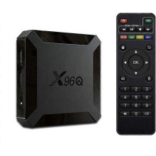 SUNNZO TV BOX Android 100 X96Q TV Box H616 Quad Core 1GB RAM 8GB Rom 4K Wifi 24Ghz + 100M LAN H265 Mini