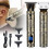 Tagliacapelli professionale SURKER con ricarica USB e display LED per uomo 1