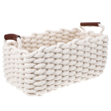 Fabric Basket Entrance Table Basket Baby 36x20x19.5cm Beige