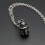 Water Drop-Shaped Pendant Women'S Ashes Keepsake Necklace For 6