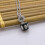 Water Drop-Shaped Pendant Women'S Ashes Keepsake Necklace For 5