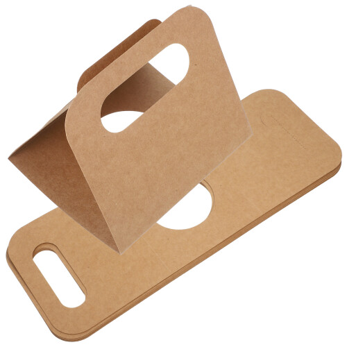 Drink Carrier Coffee Paperboard 10pcs 6*5.1*4.9in