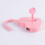 2 Sets Heart Suitcase Padlocks Lovers 5.80x4.50x0.70cm 7