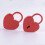 2 Sets Heart Suitcase Padlocks Lovers 5.80x4.50x0.70cm 11