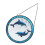 Acrylic Dolphin For Window Wall Decoration 1 Set 11