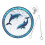 Acrylic Dolphin For Window Wall Decoration 1 Set 10