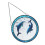 Acrylic Dolphin For Window Wall Decoration 1 Set 8