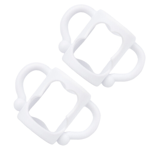 2 Pcs Silicone Handle Baby Bottle Handles Milk Bottles Universal