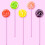 100pcs Candy Bar Lollipops Cake Acrylic 5