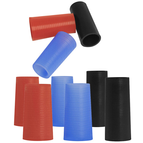 Saxophone Replacement Parts Curved Blue Silicone 9pcs