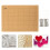 Craft Board Light Brown Macrame Project Board 1set 12x16in 5