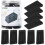 Door Shims Leveling Wedges Black Flexible Plastic 40pcs 1