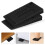 Door Shims Leveling Wedges Black Flexible Plastic 40pcs 9