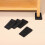 Door Shims Leveling Wedges Black Flexible Plastic 40pcs 4