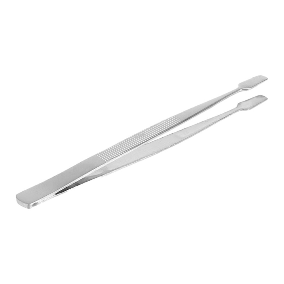 Aboofan Tweezers Stainless Steel Fake Eyelashes Stamp