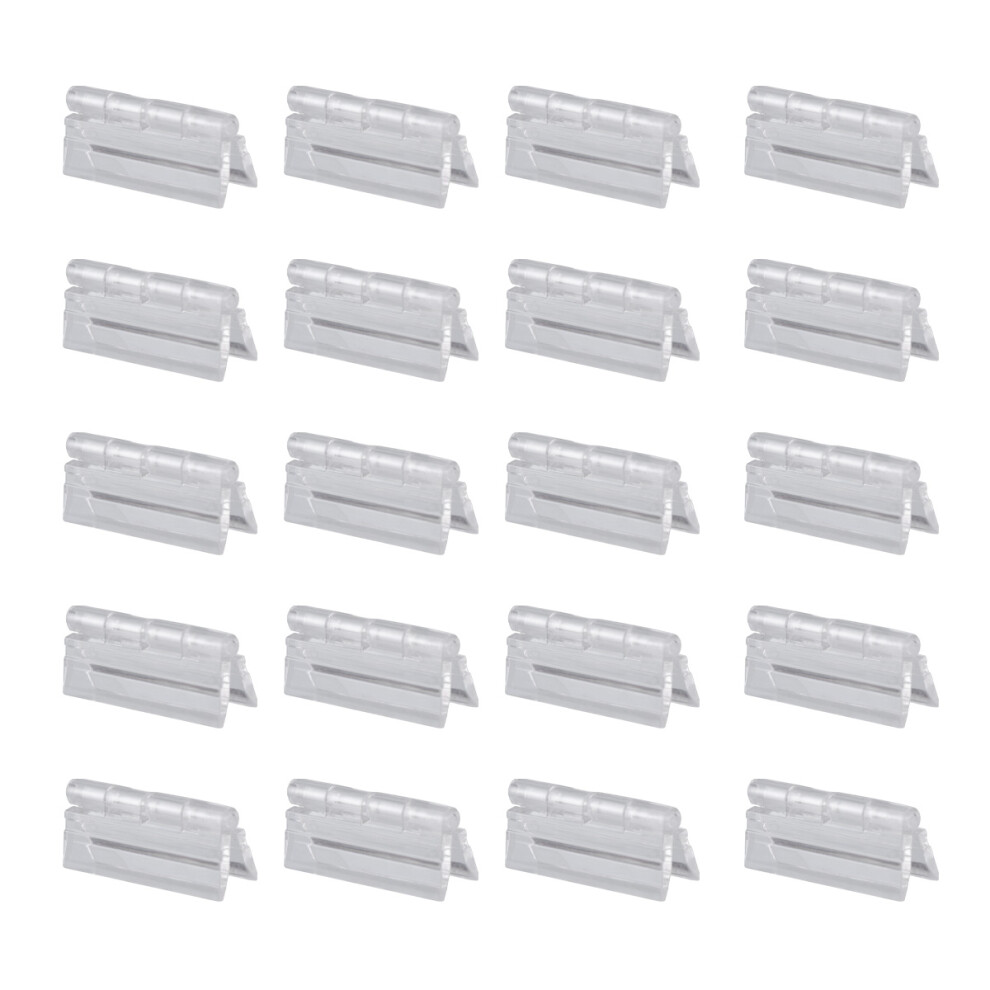10Pcs Acrylic Hinges Transparent For Home Office Jewelry Boxes 3171399518050