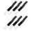 Premium Nylon Snowboard Strap Black 6pcs Practical And Sturdy 2