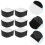 Premium Nylon Snowboard Strap Black 6pcs Practical And Sturdy 3