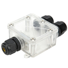 Wasserdichte Anschlusstermbox LCH‑1311.68 mit stabilem 3‑Weg‑Anschluss