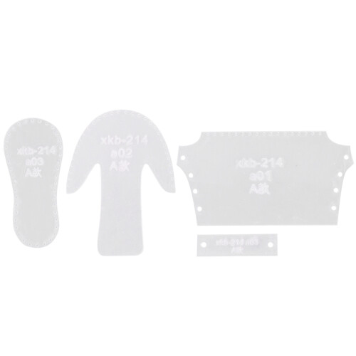 Craft Stencil Pattern Template Acrylic Diy Boots Pendants