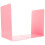 2Pcs Pink PP Bookends Durable Desktop Book Holders for Study Office 10