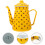 Enamel Tea Kettle Camping Water Kettle Stovetop 1 Pcs 3