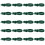 20St Herbruikbare Groene Plastic Fixing Buckle Voor 4