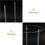 Cake Support Rods White 5sets 9.6x7.9x0.5in 8