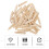 100 Pcs Punch Locator Woodworking Drill With Scale Measuring 9