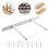 Floating Shelf Brackets Hidden Diy Bookshelf White Abs 1pack 2