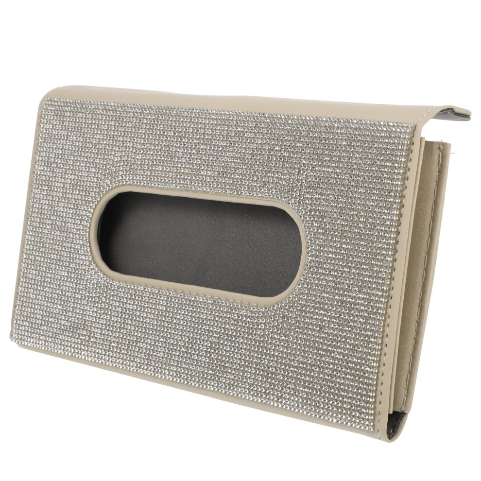 Car Visor Accessories Holds Tissues Pu Tissue Case 1pack-image-OPC-PK8TGTR-NEW