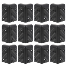 12St ABS Hoekbeschermer Speakerkast Bescherming Zwart Stevig