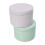 Raindrops  2 Pcs Scented Candle Jar Clear Decorative Boxes Candy Green 5