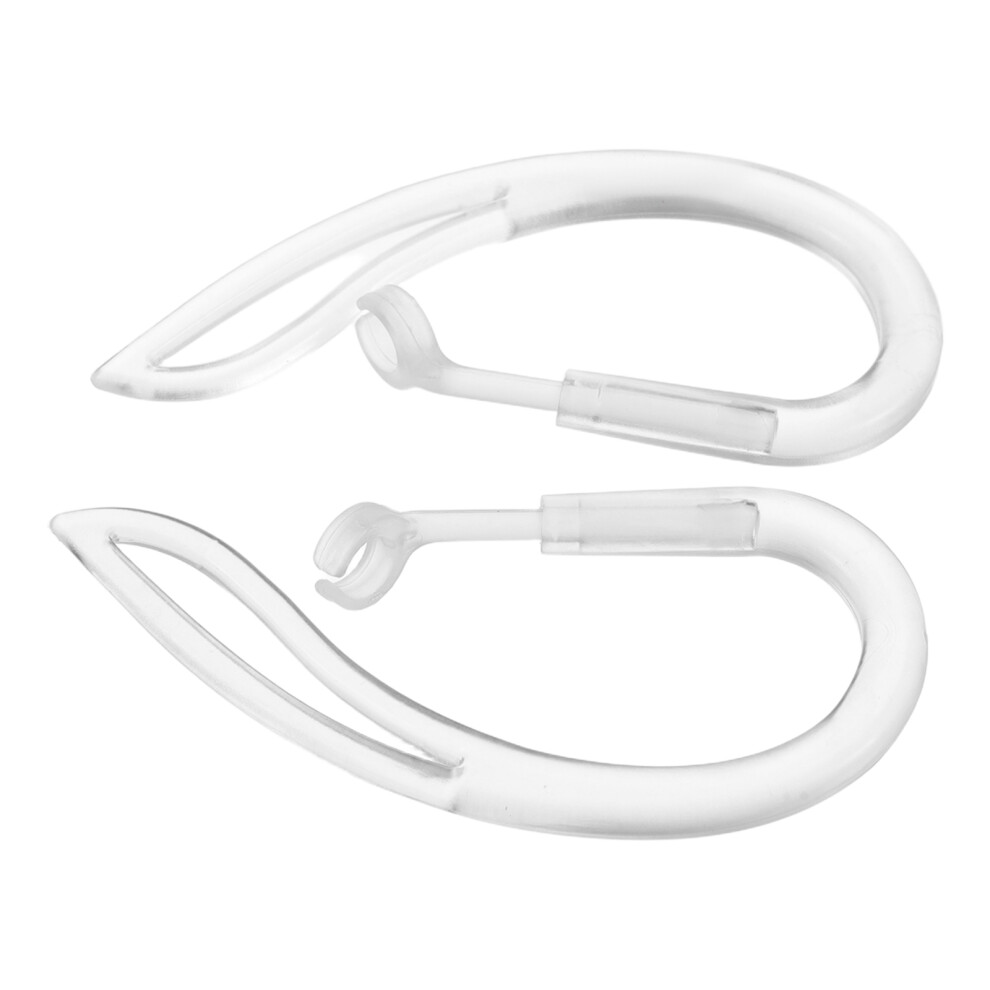Mlins 2 Pcs -Lost Earphone Holder Earphones Headphones Transparent 3171399529667
