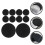Fireproof Insulating Mat Cotton Black 10pcs 4
