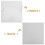 Masteelf  Wallpaper For Bathroom Waterproof Adhesive Stick Tile White 9