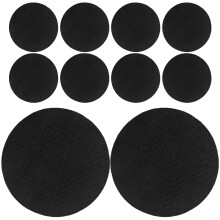 Fireproof Insulating Mat Cotton Black 10pcs