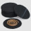 Fireproof Insulating Mat Cotton Black 10pcs 8
