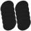 Fireproof Insulating Mat Cotton Black 10pcs 6